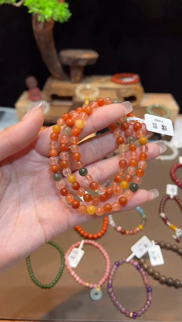 【闪购商品】水晶手链未镶嵌手饰@@Y1442