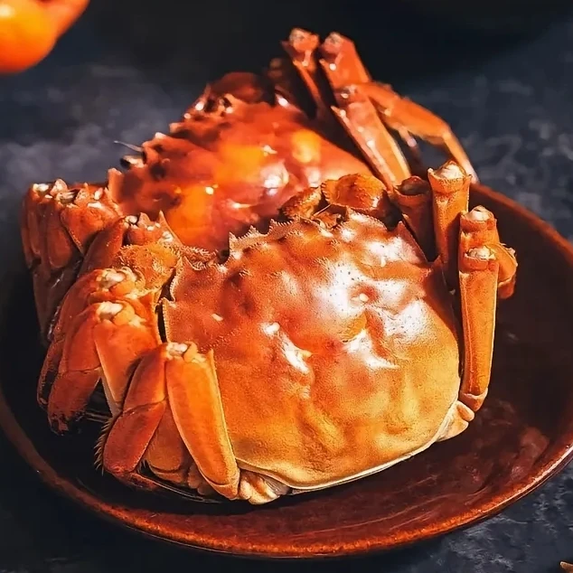蟹杞堂【活蟹】宁夏黄河蟹全母6只（全母蟹6只3两）