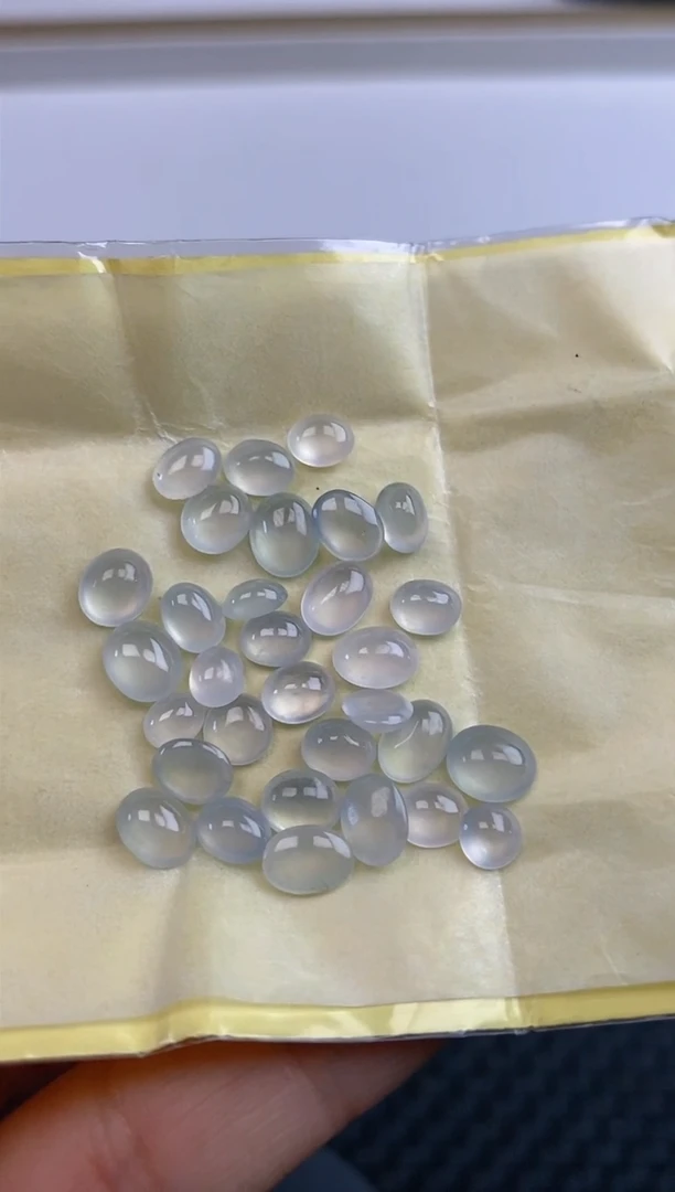 定制翡翠未镶嵌天然翡翠蛋面27