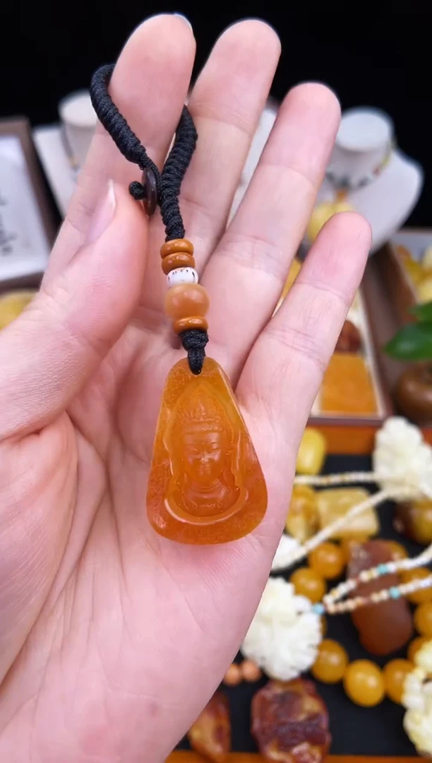 琥珀未镶嵌珠宝奇石柒月