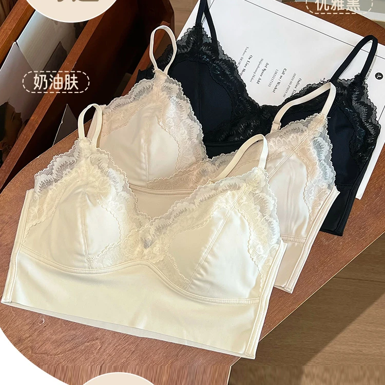 【TIAN XIN YUN】法式甜美防走光抹胸式小吊带-2881#