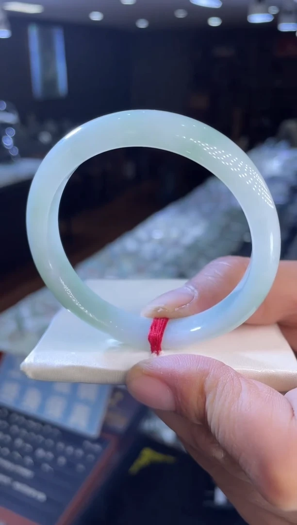 未镶嵌手镯翡翠正圈54-55