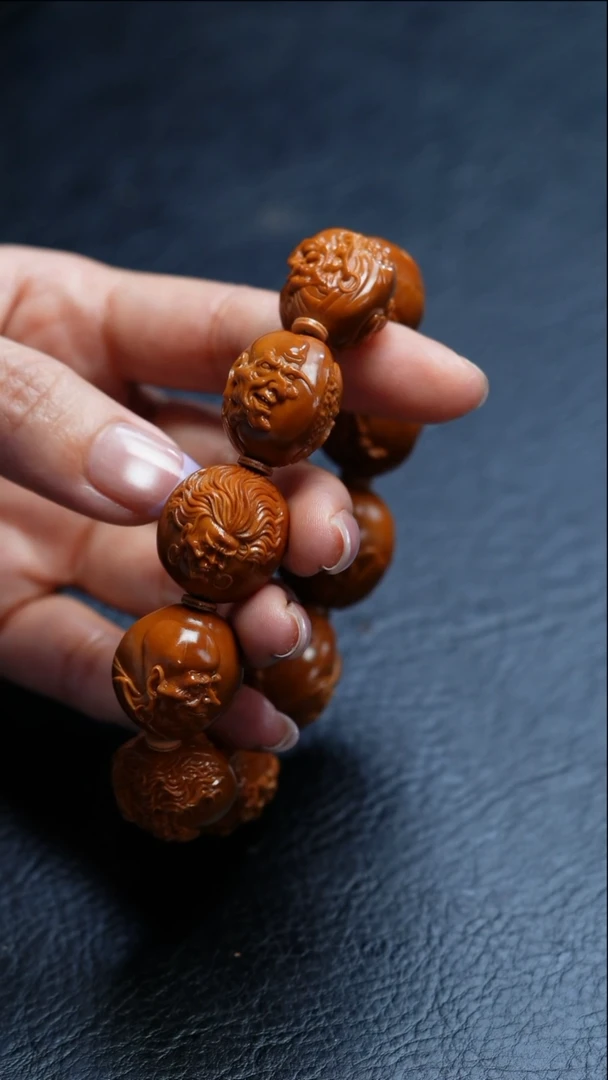 橄榄核吊坠苏工橄榄核