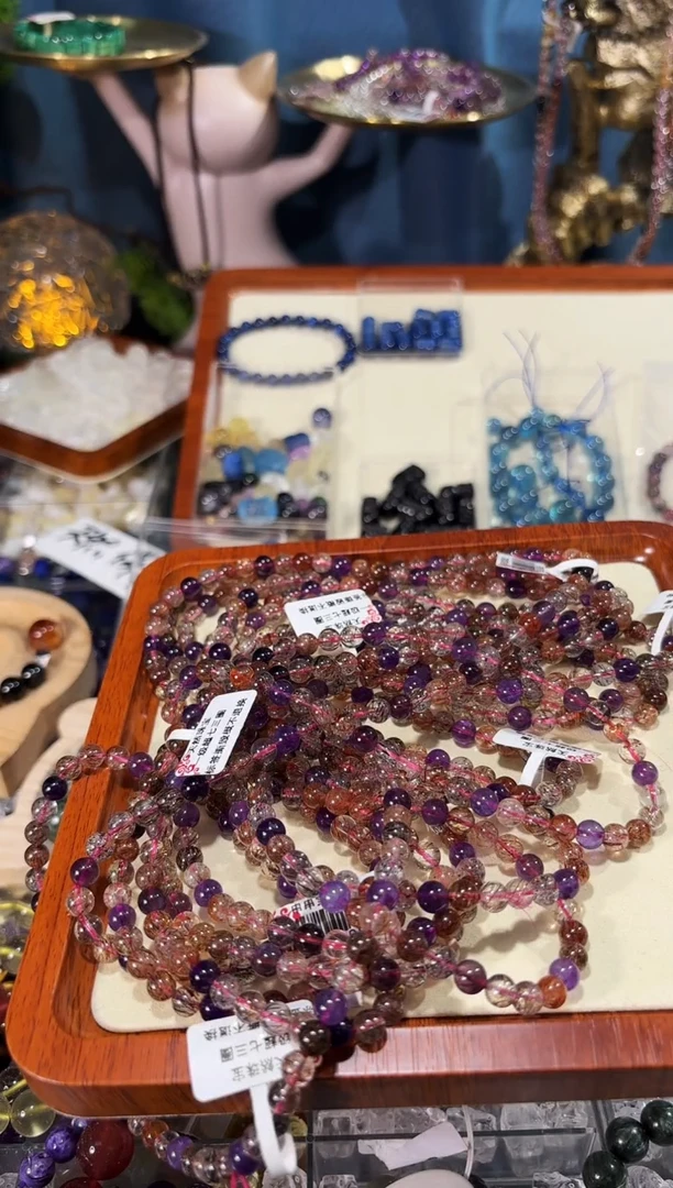 【闪购商品】水晶手链未镶嵌一级三圈超七拍2件