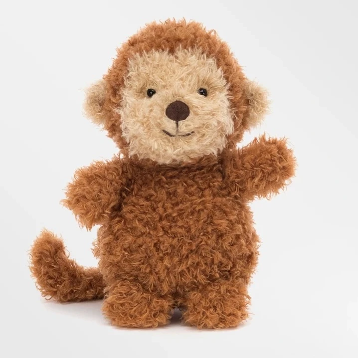 卷毛猴子毛绒玩偶可爱柔软宝宝玩具公仔送礼