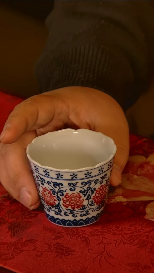 杯手工手绘杯杯很美丽