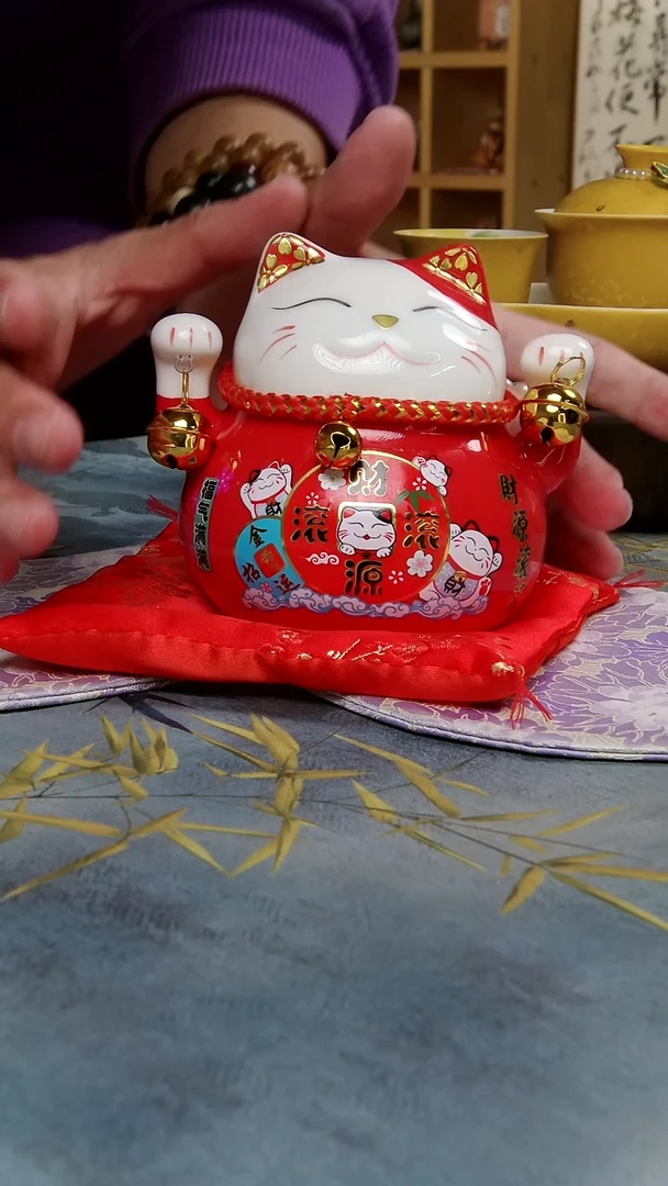 亘古文创茶具分享@AASA招财猫