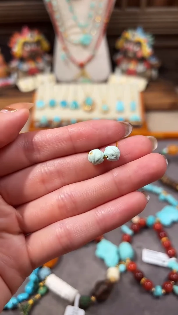 未镶嵌绿松石配饰绿松石配饰