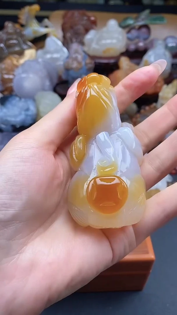 【闪购商品】玛瑙/玉髓颈饰未镶嵌dd