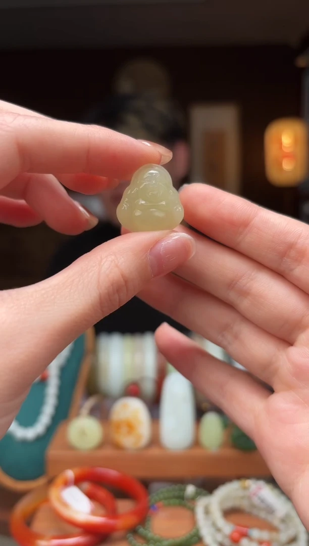 未镶嵌和田玉挂件ss12-佛