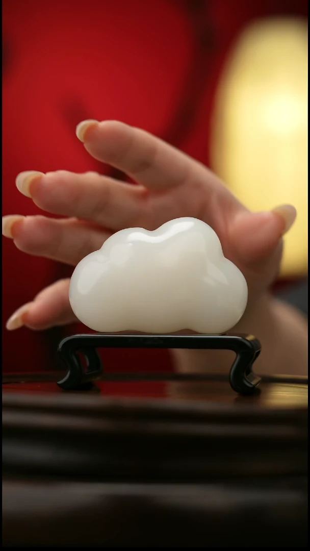 玉【云朵】天然玉石摆件