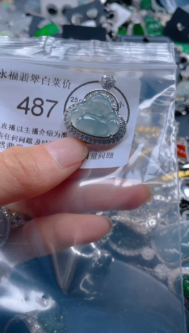 【闪购商品】翡翠吊坠(不含链)未镶嵌487......