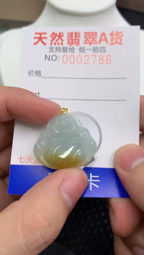 【闪购商品】翡翠颈饰18K金镶嵌11111111111