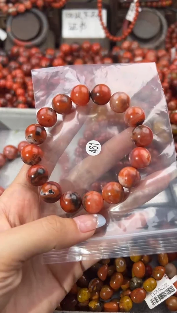 未镶嵌手串南红玛瑙13+