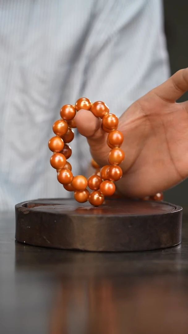 107柴房陶瓷柴烧金玉手持