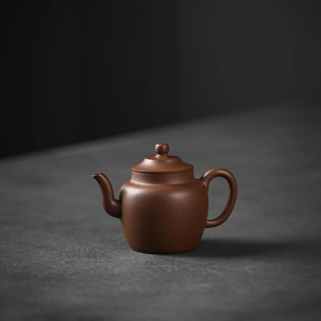 慕砂造办 | 明清紫砂慕古小品 崇雅宫灯 台西底槽青 容量150毫升