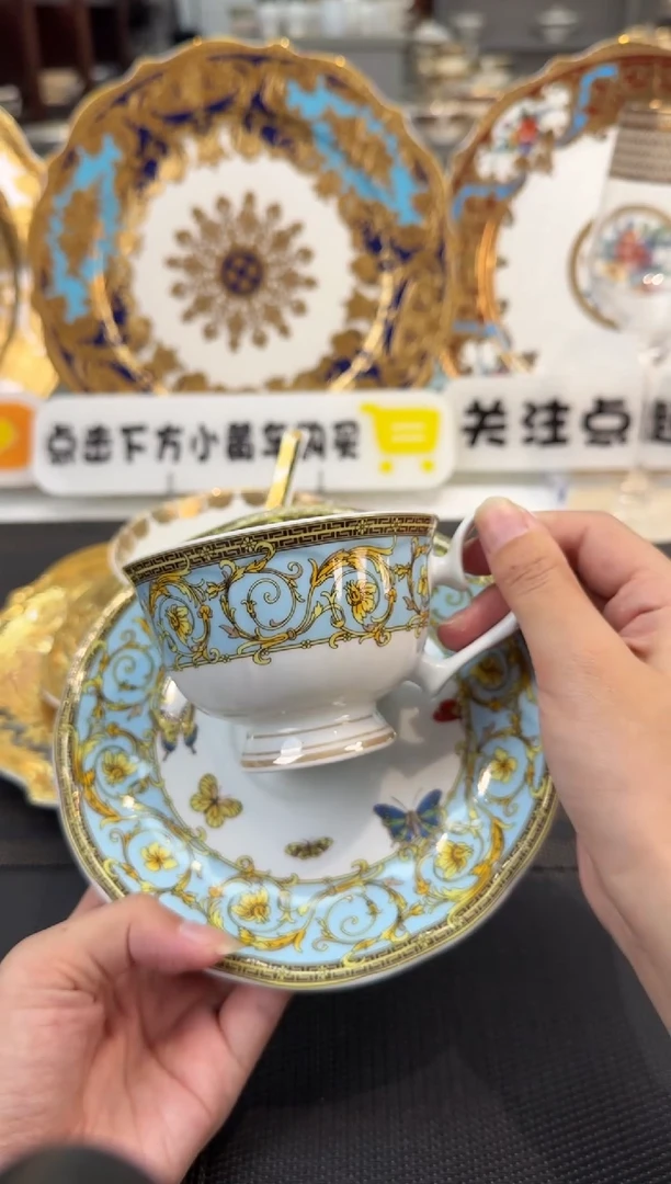 瓷片200毫升杯碟 1套