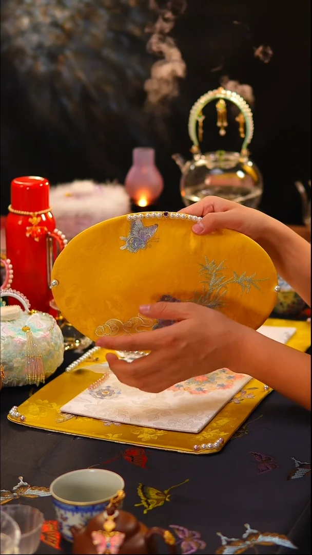 050茶席茶席30x20cm