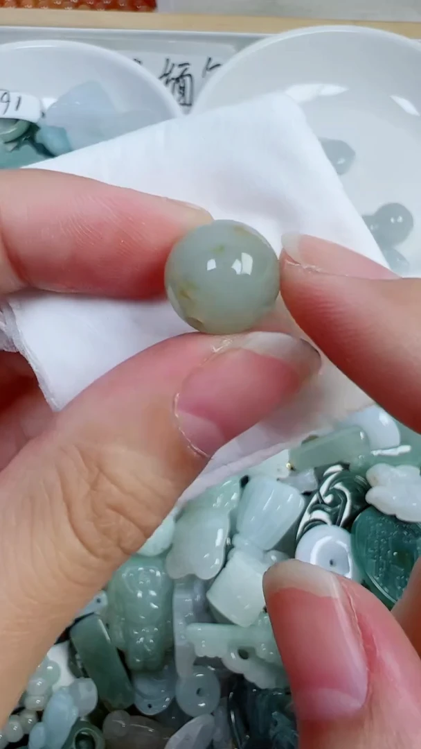 散珠翡翠220号链接，A货翡翠