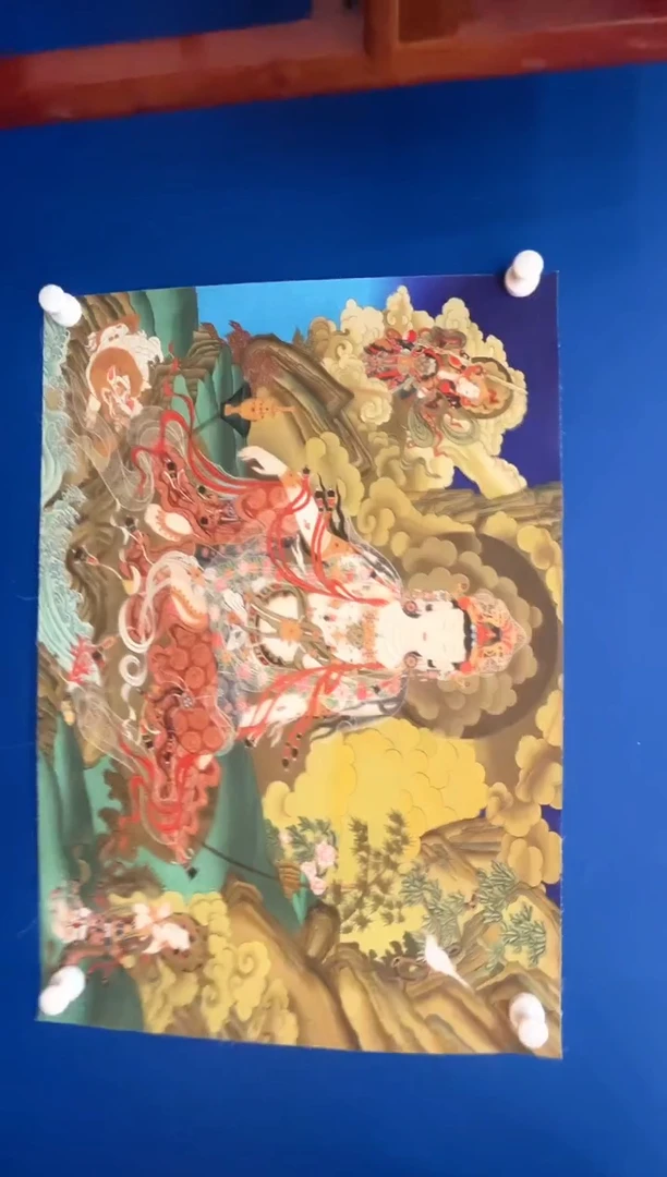 卷轴画唐卡16108