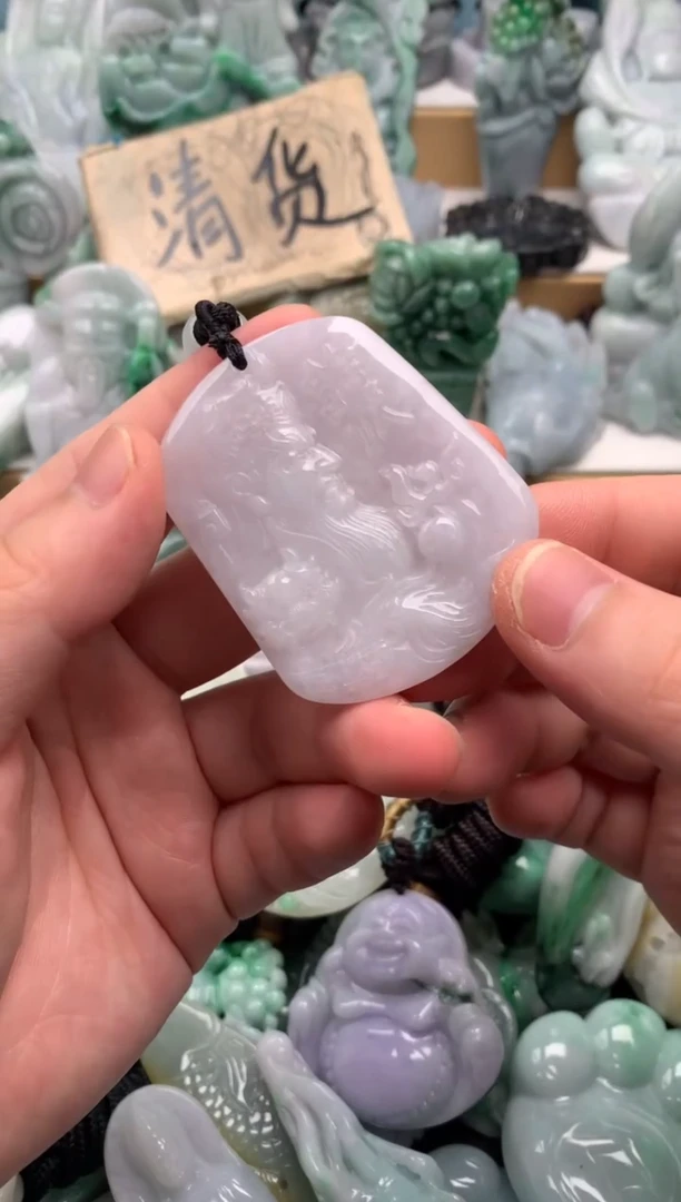 吊坠(不含链)未镶嵌翡翠1