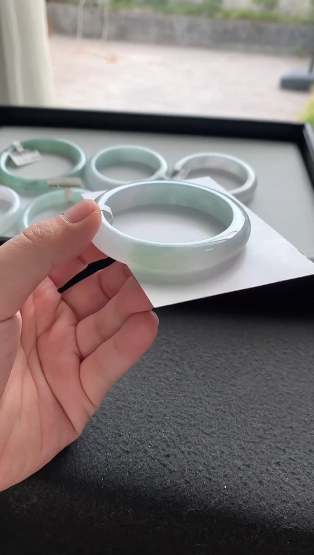 未镶嵌手镯翡翠52正圈Y4858买断