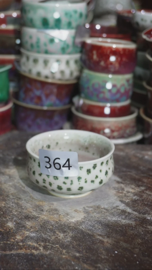 摆件精品窑变钧瓷茶器
