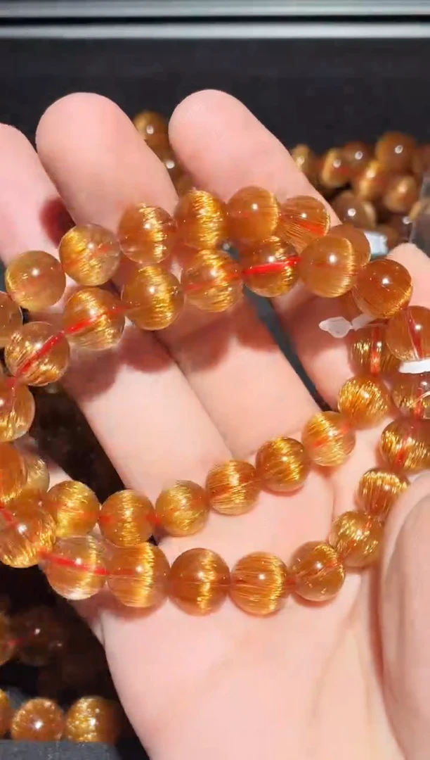 未镶嵌手链水晶发晶单圈A9（多样性发其一）