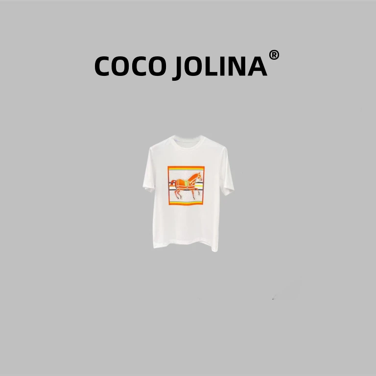 COCO JOLINA 新款时尚短袖T恤8553