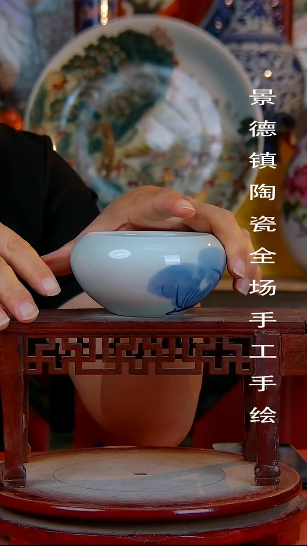 摆件景德镇陶瓷 全场手工手绘
