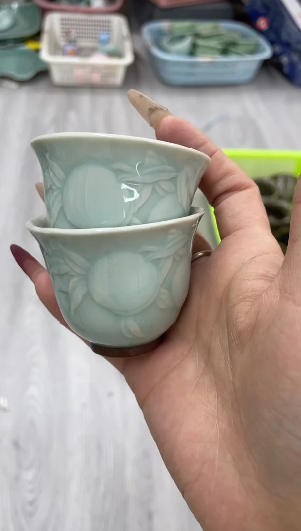 慧仙青瓷纯手工2个  源头厂家特价福利