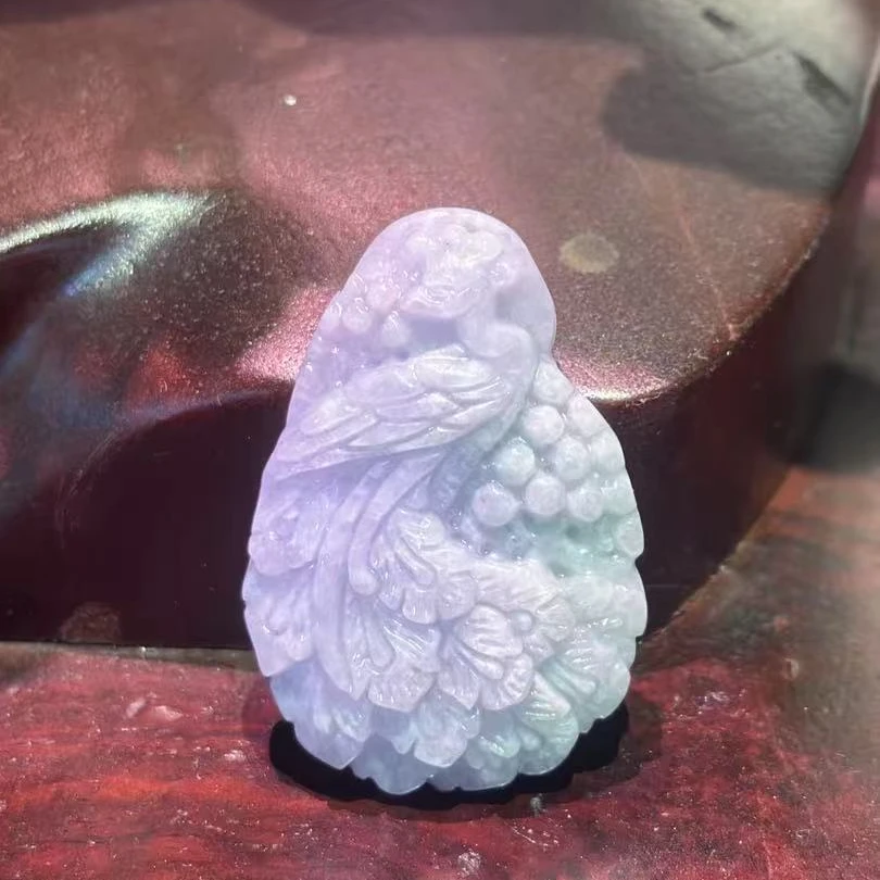 天然A货翡翠凤牌（多样性发其一）