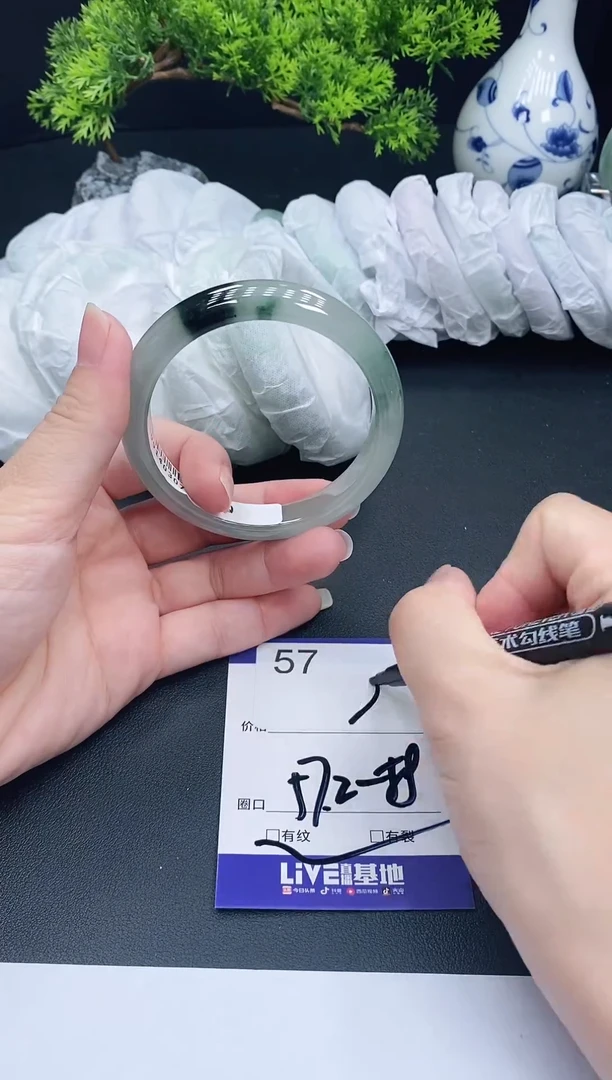 未镶嵌手镯翡翠57