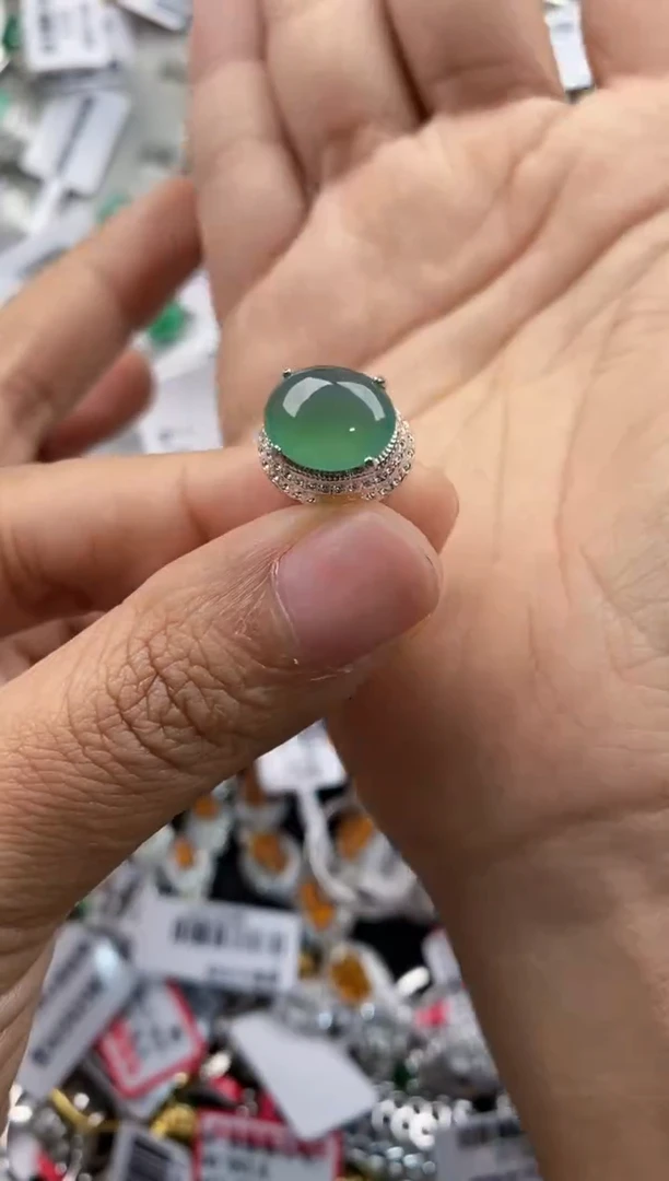 未镶嵌戒指翡翠333    2