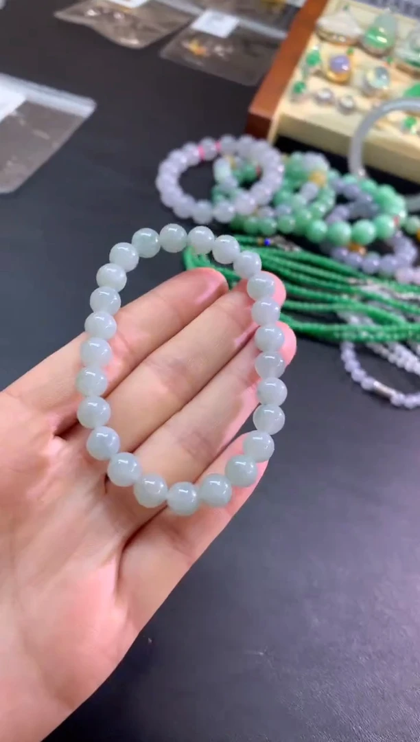 未镶嵌手串翡翠手串|300+25