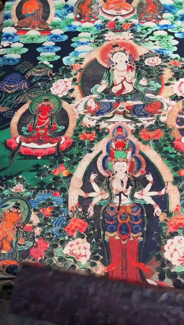 卷轴画天天的唐卡tk160