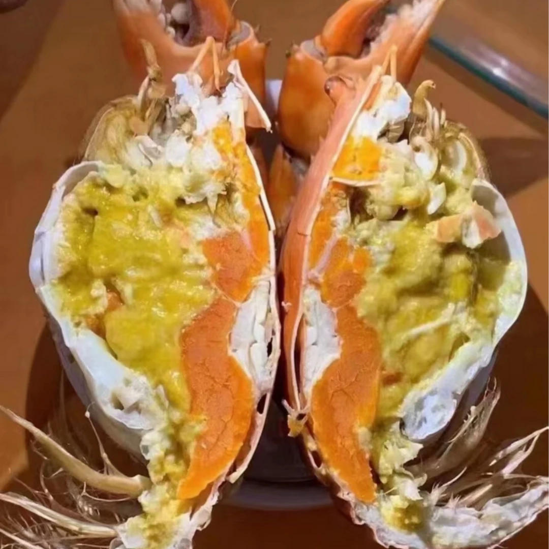 【直播专属】4-6两 母蟹 带箱4斤 液氮活冻锁鲜顺丰包邮到家