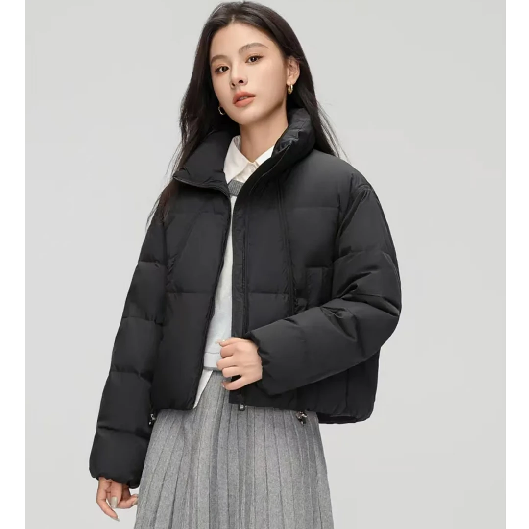 冬季新品加厚时尚立领显瘦保暖休闲女士棉服外套805#