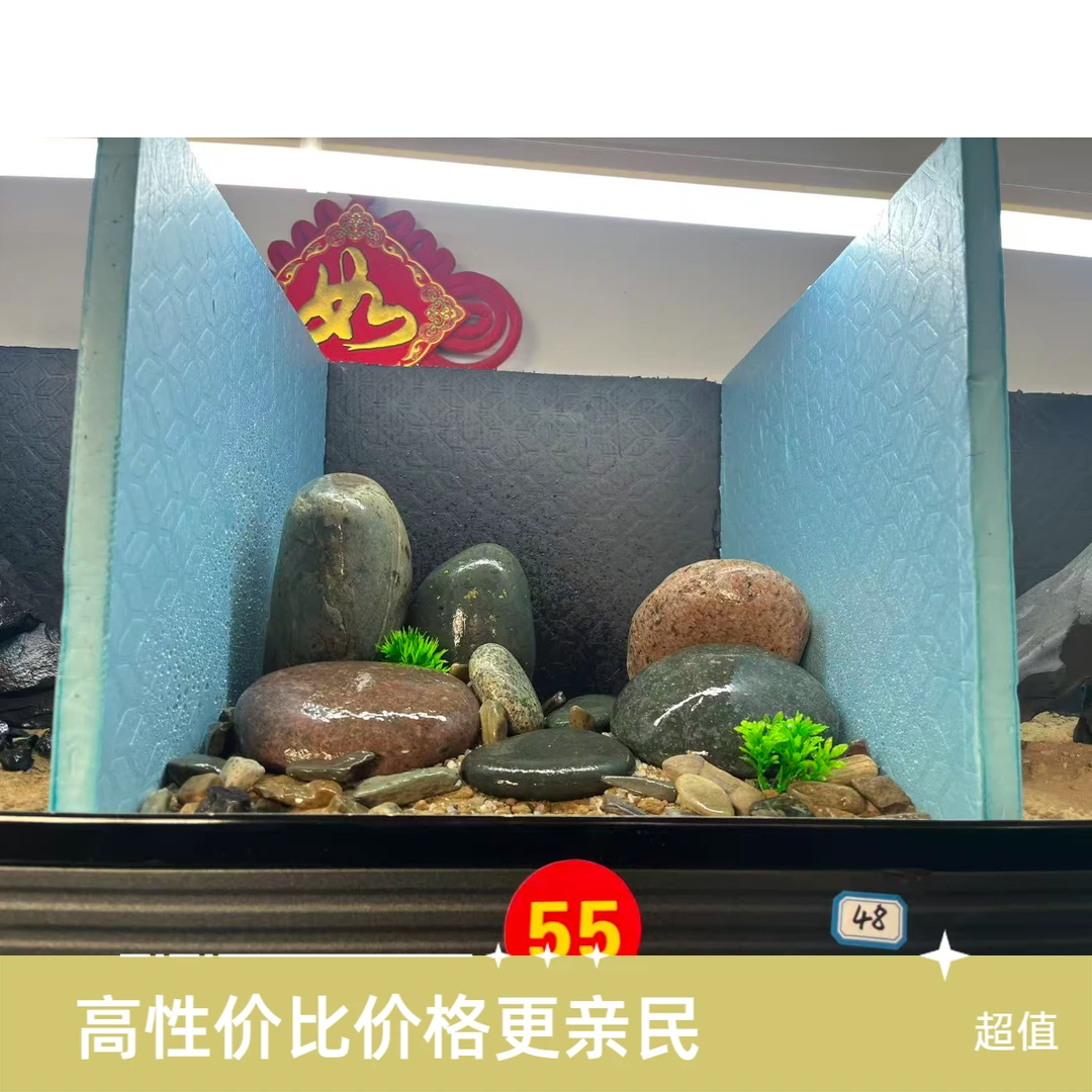 30厘米.40厘米的溪流缸鱼缸溪流缸鱼缸黑金石造景套餐