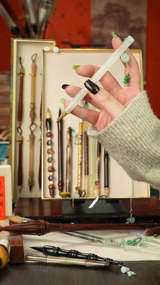 孤品高货毛笔链接