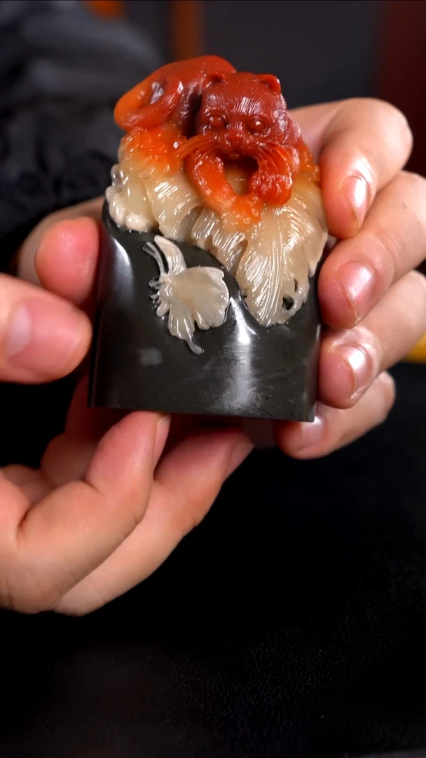 寿山石北**南寿山石印章