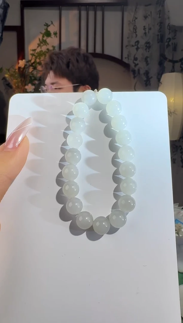 未镶嵌手串和田玉手串卡10