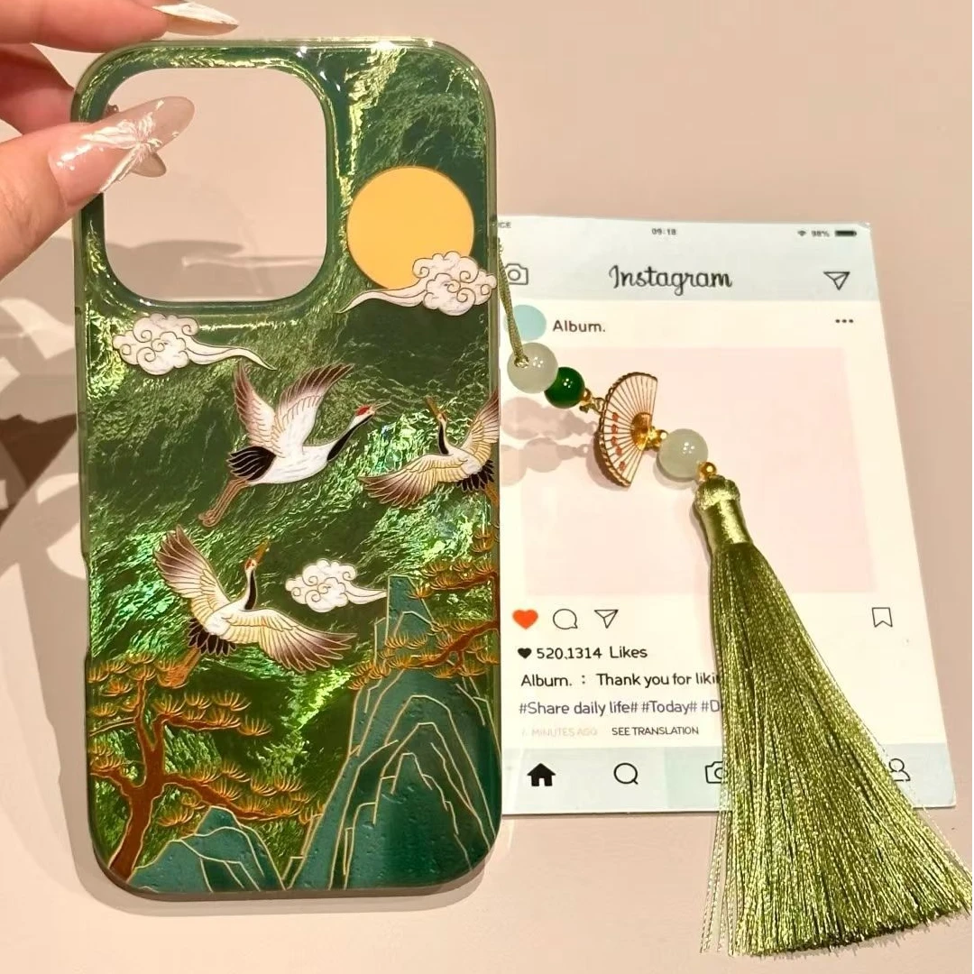 墨竹腾适用iPhone16promax苹果15手机壳14/13/12Pro女11/x/xr