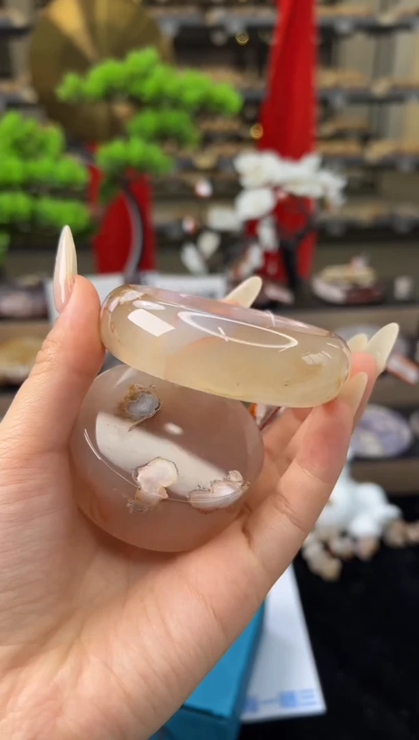 【闪购商品】石英质玉手镯未镶嵌58圈口（赠送镯心）21250