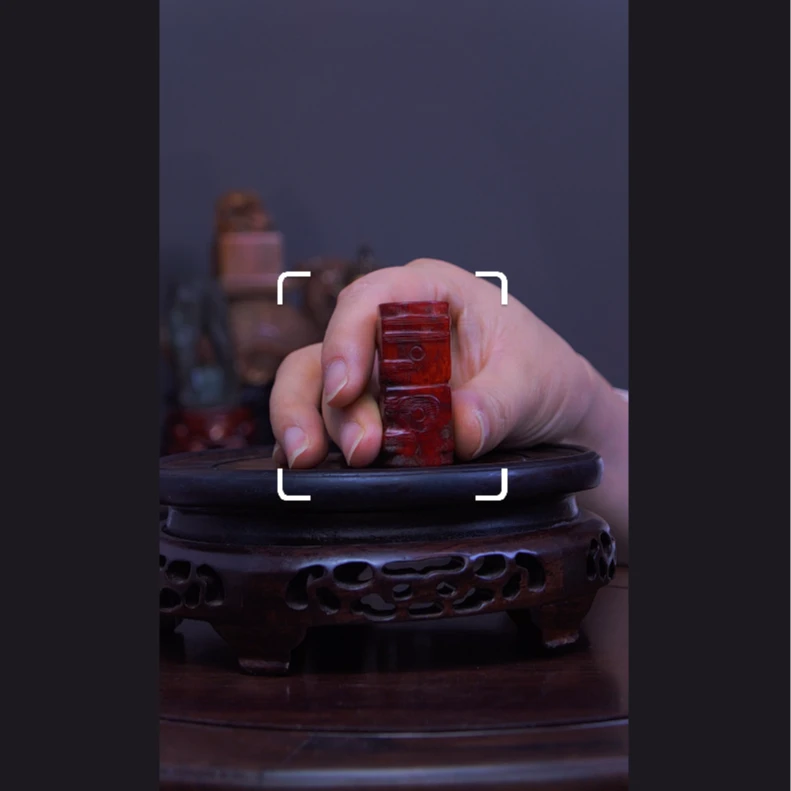 旧藏早期玉琮挂件  93931