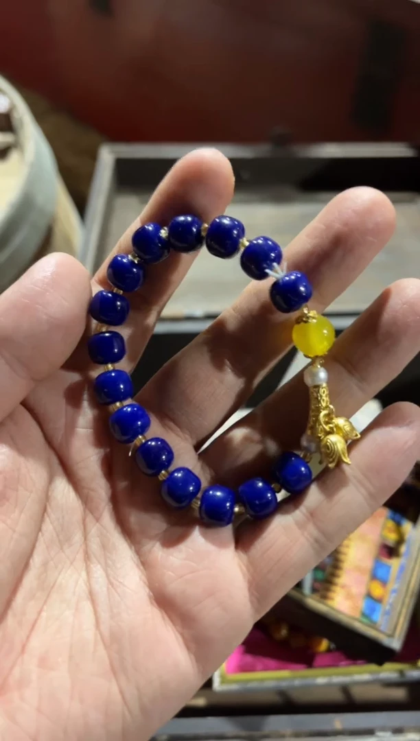 青金石未镶嵌颈饰硕哥精品专属链接13