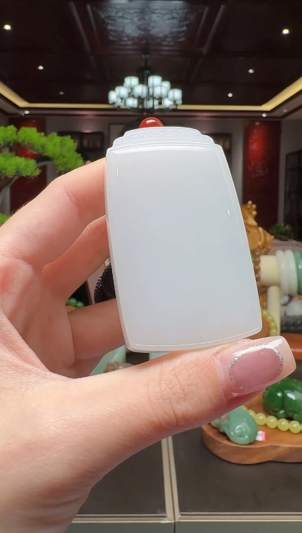 未镶嵌和田玉挂件hsl