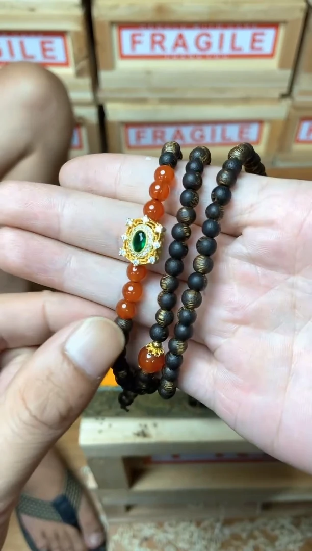 手串西马沉香108颗