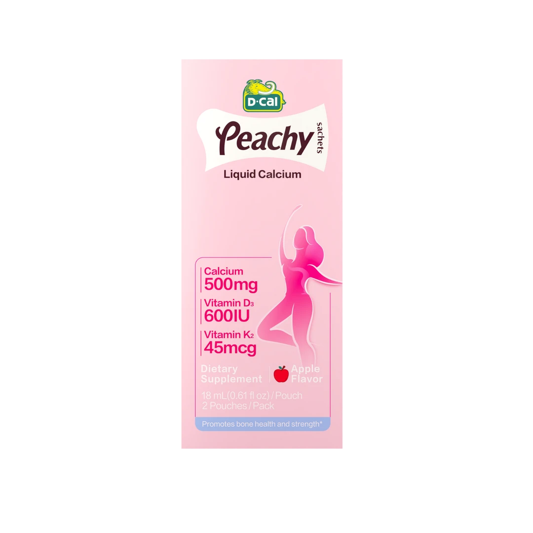 迪巧小粉条K2液体钙2条/盒 女性钙