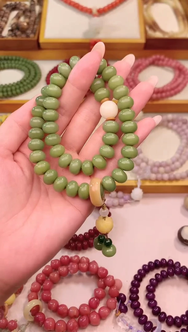手串白玉菩提郁郁葱葱双圈
